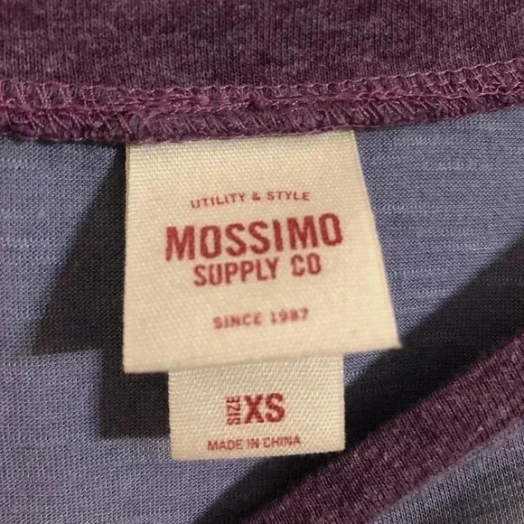 Mossimo Supply Co Purple Shirt XS - Picture 6 of 10